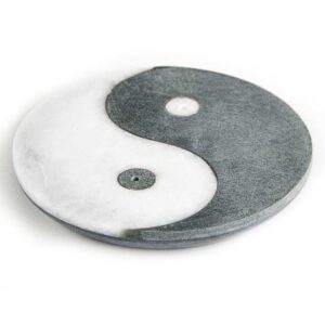 Ying-Yang - Räucherstäbchenhalter aus Marmor